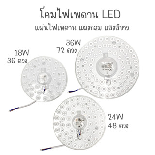 แผงไฟ ใส่โคมเพดาน LED 12W 18W 24W 36W สำหรับโคมเพดานกลม-02