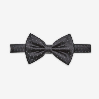 SUIT SELECT Shadow Dot Bowtie (Black)