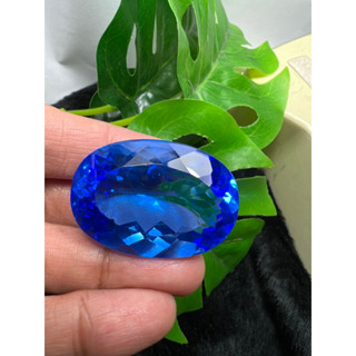 Lab Blue Topaz Oval 25c31- 65cts