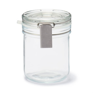 MUJI (มูจิ) ขวดโหลแก้ว ขนาด 250 mL soda glass sealed bottle