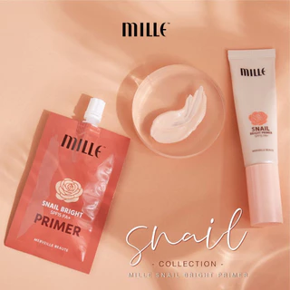 MILLE Snail Bright Primer SPF15 PA+ 6g มิลเล่ ไพรเมอร์คอลลาเจน