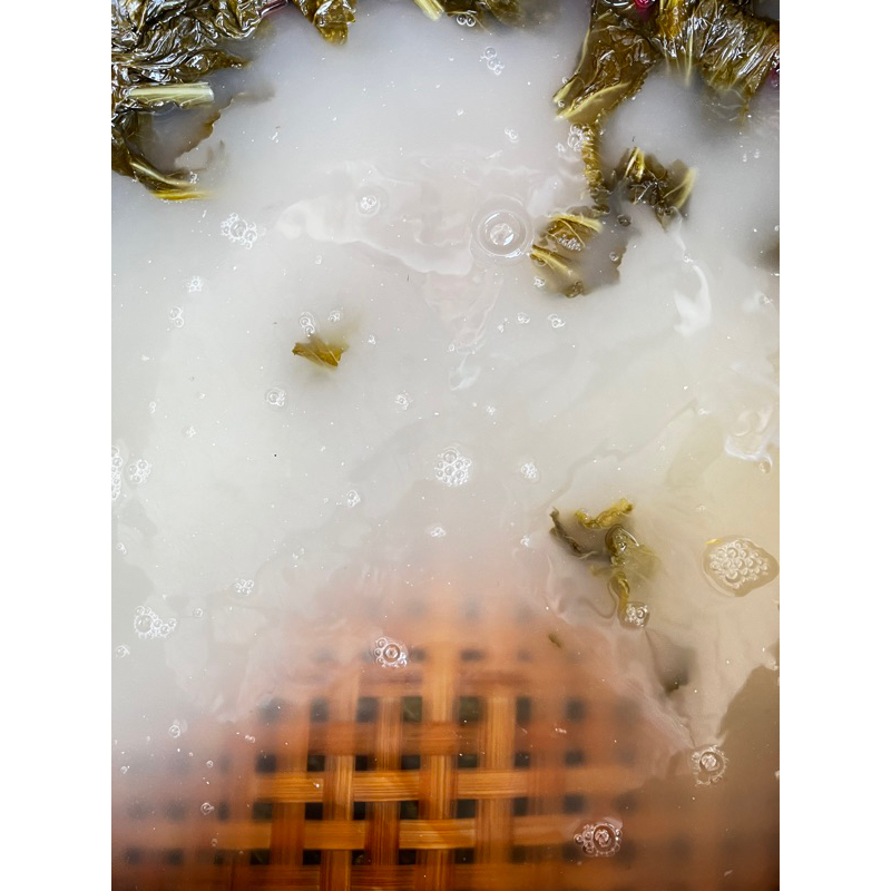 ผักกาดดอง น้ำซาวข้าวแท้ เจ้ฮุ้ง(ทั้งต้น) มีอย. OTOP - รูปที่ 3