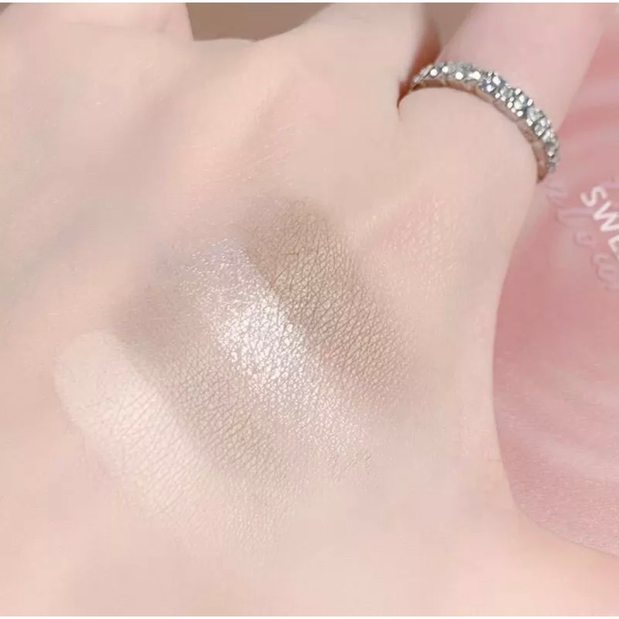 N320 Sweet Mint พาเลทคอนทัวร์ ไฮไลท์จมูก เนื้อฝุ่น กันน้ำ ติดทน - รูปที่ 3