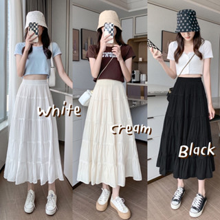 🍰 สินค้าเข้าวันที่ 14 conycolours | Nani Long skirt กระโปรงยาวจีบระบาย