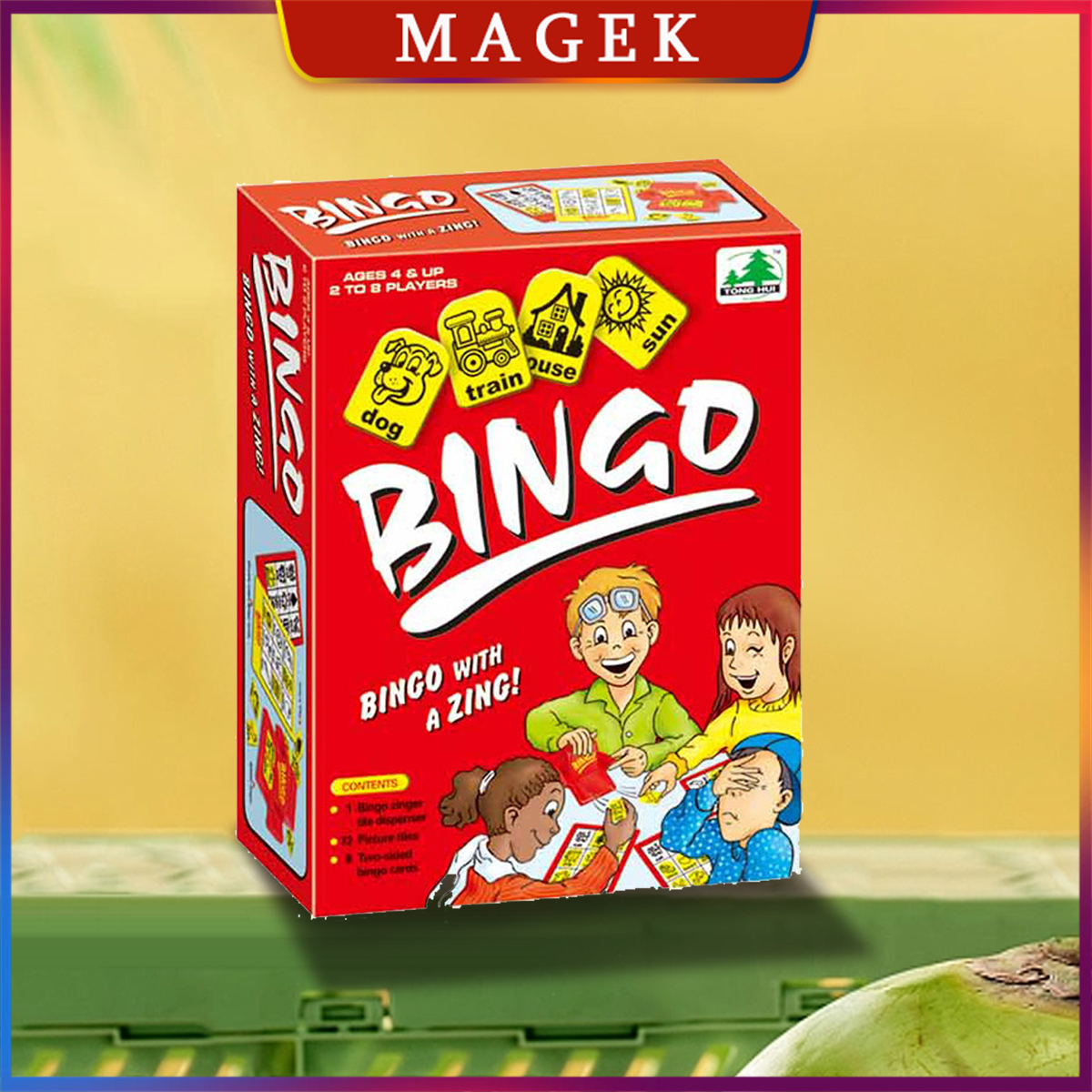 Bingo บอร์ดเกมบิงโกฝึกภาษาอังกฤษ สินค้าพร้อมส่ง
