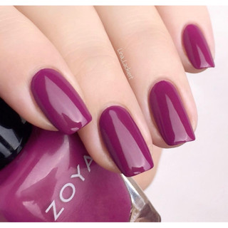 พร้อมส่ง Zoya Donnie  สีม่วงเบอรี่ แบรนด์คุณภาพ ปราศจากสารเคมีอันตราย คนท้องทาได้ ออแกนิค  แท้ 💯