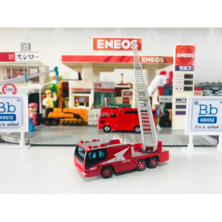 MODEL TOMICA FIRE FIGHTINH : ล้อแดง HINO AERIAL LADDER FIRE TRUCK