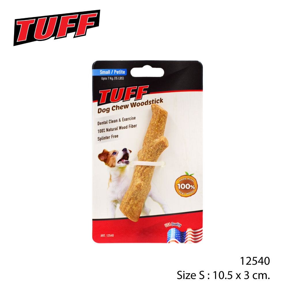 TUFF Woodstick Dog Toy ของเล่นสุนัข ของเล่นกิ่งไม้เทียม ปลอดภัย (ไร้เซี่ยน) ช่วยขัดฟัน Size S / Size M