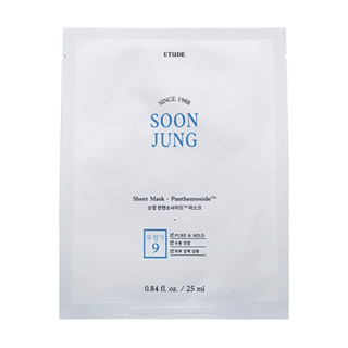 [ETUDE HOUSE] SoonJung Sheet Mask_Panthensoside 25ml