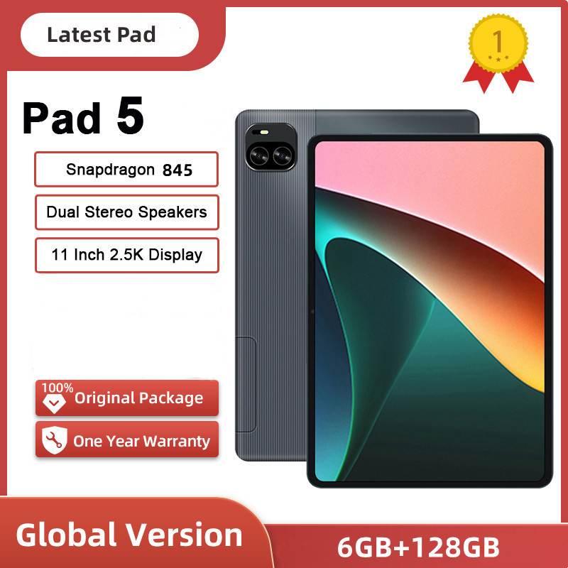 แท็บเล็ต Snapdragon 845 2025, เวอร์ชันสากล, RAM 12GB, ROM 512 GB, HD, 4K, การ์ดคู่ 5G หรือ WIFI, GPS