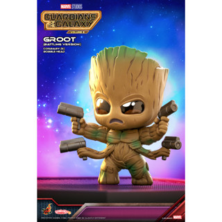 Hot Toys ฟิกเกอร์ของสะสม Cosbaby COSB1041 - Guardian of The Galaxy Vol.3 - Groot (Battling Version) Cosbaby (S)