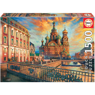 จิ๊กซอว์ Educa - Saint Petersburg  1500 piece  (ของแท้ มีสินค้าพร้อมส่ง)