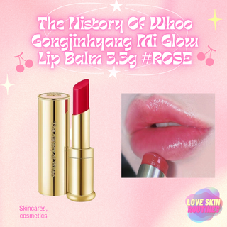 The History Of Whoo Gongjinhyang Mi Glow Lip Balm 3.3g #ROSE