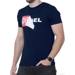 DIESEL T DIEGO QA Mens T Shirt Short Sleeve Crew Neck Slim Fit Casual Cotton Tee เสื้อยืด แขนสั้น ที-เชิ้ต ผู้ชาย ดีเซล