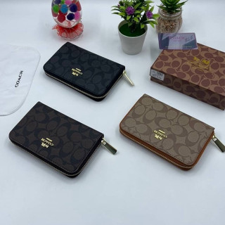 กระเป๋าสตางค์ ผู้หญิง ใบกลาง 6.5 นิ้วซิปรอบ พร้อมส่ง