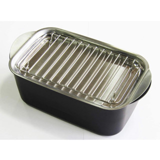 หม้อทอดเทมปุระ Sugiyama Metal Mini Tempura Square with Mesh Lid [Made in Japan] 🇯🇵