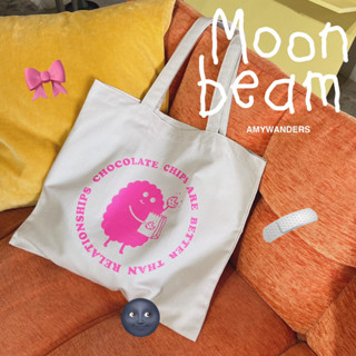 Amywanders กระเป๋าผ้า Moonbeam wanders tote