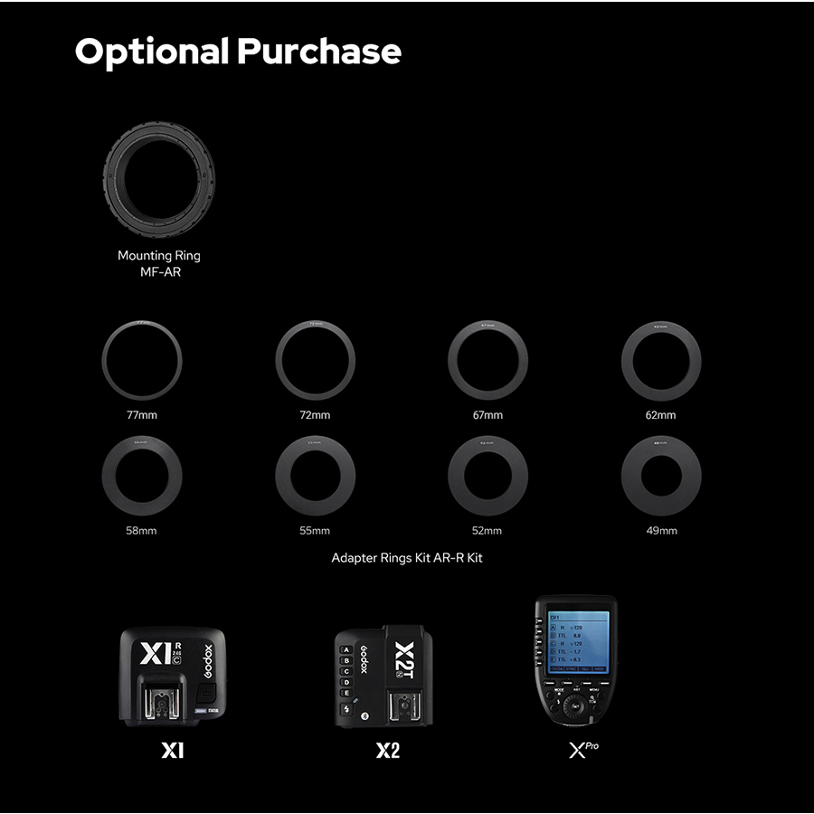 Godox MF12-K2 Macro Flash Two Light Kit