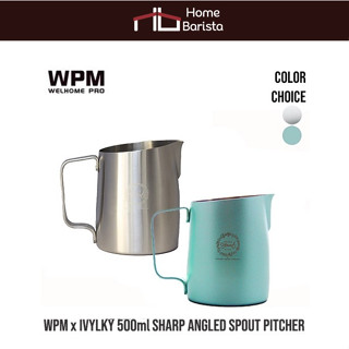 Milk Pitcher เหยือกสตีมนม WPM x Ivy Lky 500ml (Sharp Angled Spout) เหยือกสตีมนม - Color Choice