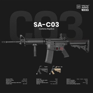 Specna Arms C03 CORE M4 RIS สีดำ AEG