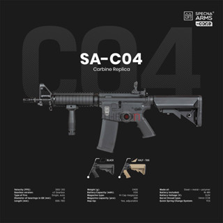 Specna Arms C04 CORE M4 CQB สีดำ AEG