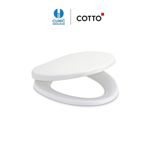 COTTO ฝารองนั่งกันกระแทก รุ่น ROUND BOWL (SOFT CLOSE) C90055