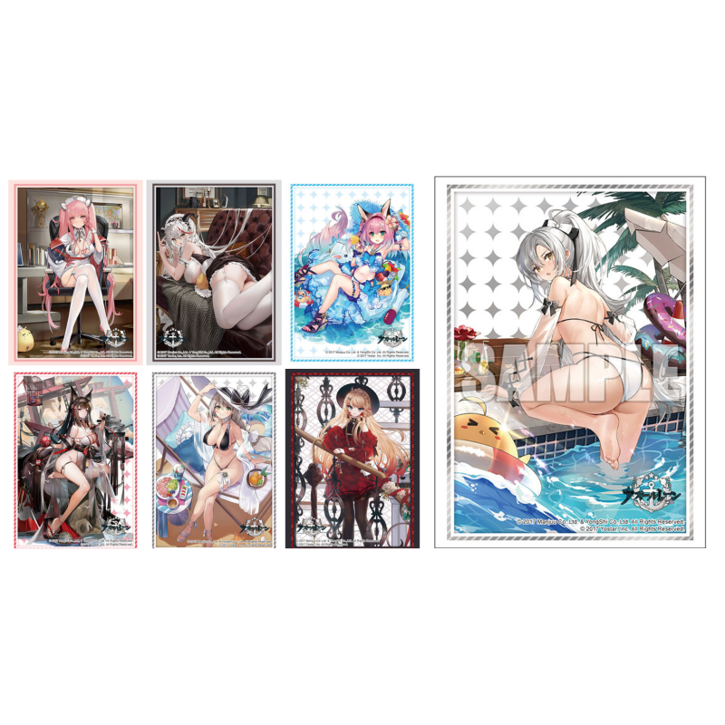 Bushiroad Sleeve Collection HG Azur Lane : Perseus Nursery, Agir, Hanazuki, Amagi, Aquila, Howe, Drake - ซองใส่การ์ด