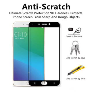 ฟิล์มกระจก 5D For OPPO เต็มจอ A3s A57 2017 A59 A71 A77 2017 A77s A83 F1s F5 F7 F9