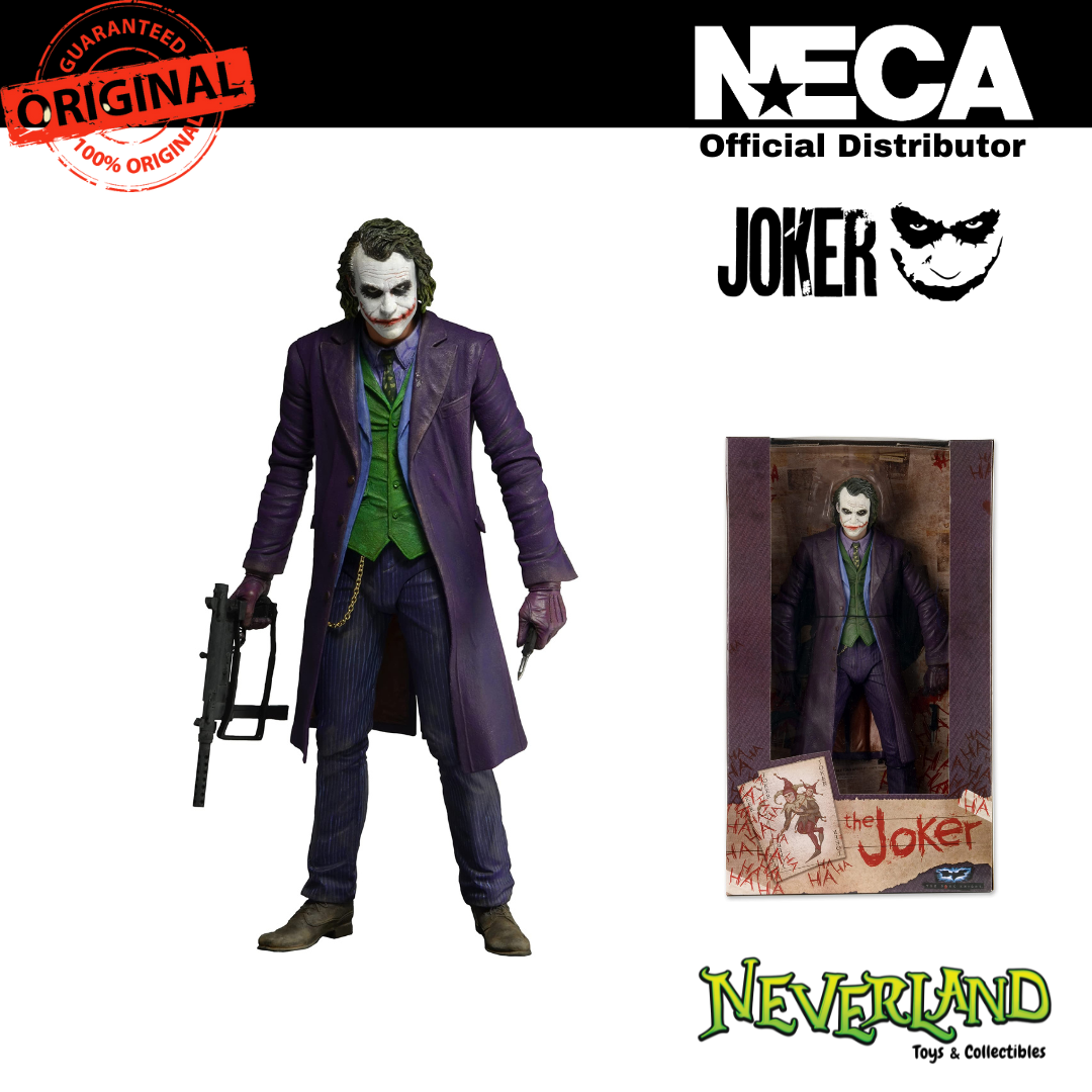 (NECA) The Dark Knight Joker (Heath Ledger) 1/4 Scale Figure 48 cm