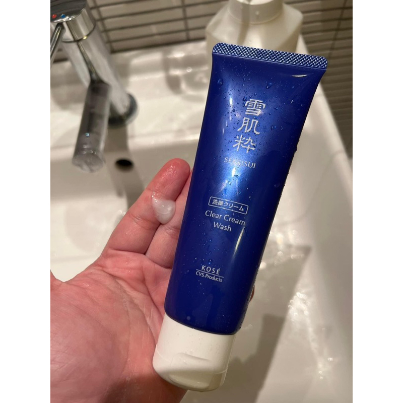 ✅ พร้อมส่ง ✅️ โฟมล้างหน้า Kose sekkisui white washing cream 120 g. ราคา ถูกที่สุด ดีลบีเคเค แกลเลอรีภาพที่ 2