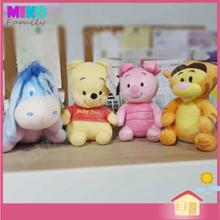 ตุ๊กตา หมีพูห์ พิกเล็ท อียอร์ ทิกเกอร์ รุ่น Baby ขนาด 7 นิ้ว Pooh Piglet Eeyore Tigger ของเล่น ของขวัญ ลิขสิทธิ์แท้