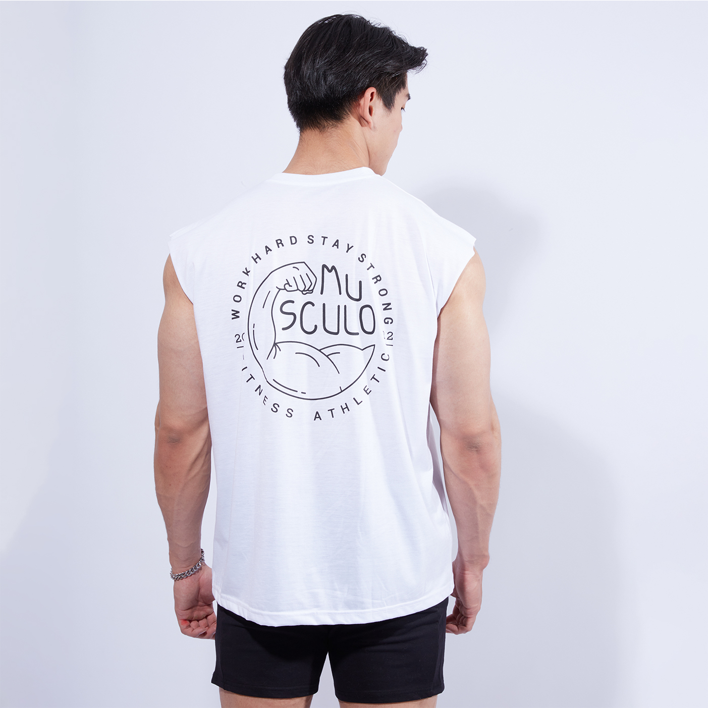 เสื้อกล้ามโอเวอร์ไซส์ Musculo Original logo collection รูปที่ 8