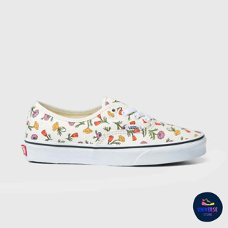 [ของแท้ ส่งฟรี จากไทย] VANS AUTHENTIC POPPY FLORAL CREAM