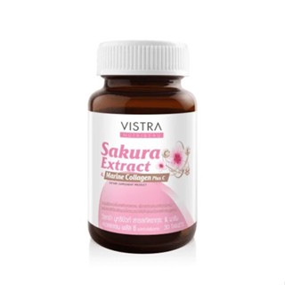 VISTRA NUTRIBEAU Sakura Extract &amp; Marine Collagen Plus C