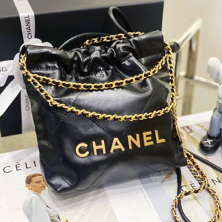 🔥🔥พร้อมส่ง New Chanel 22 Mini handbag เกรดเทพ หนังแกะนำเข้า