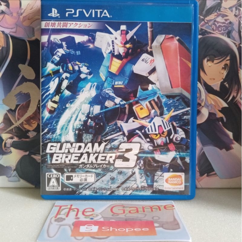 (PSVITA)​ ตลับ​เกมส์​ Psvita​ Gundam​ Breaker​ 3​ กัน​ดั้มเบรกเกอร์ที่ดีที่สุด​ Zone​2