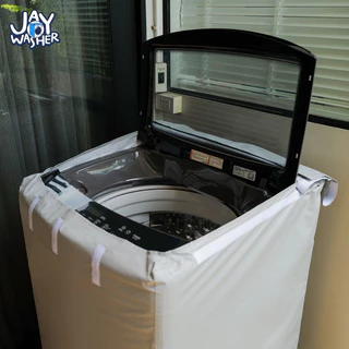 JW ผ้าคลุมเครื่องซักผ้า ฝาบน กันแดด กันน้ำ100% (ใส่ได้ทุกยี่ห้อ) วัสดุ Premium พร้อมส่ง!