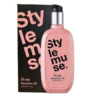 ATS Style Muse Reaction Oil 120ml (โฉมใหม่) ออยล์เพิ่มความชุ่มชื้น นุ่มนวล และให้เส้นผมเงางาม