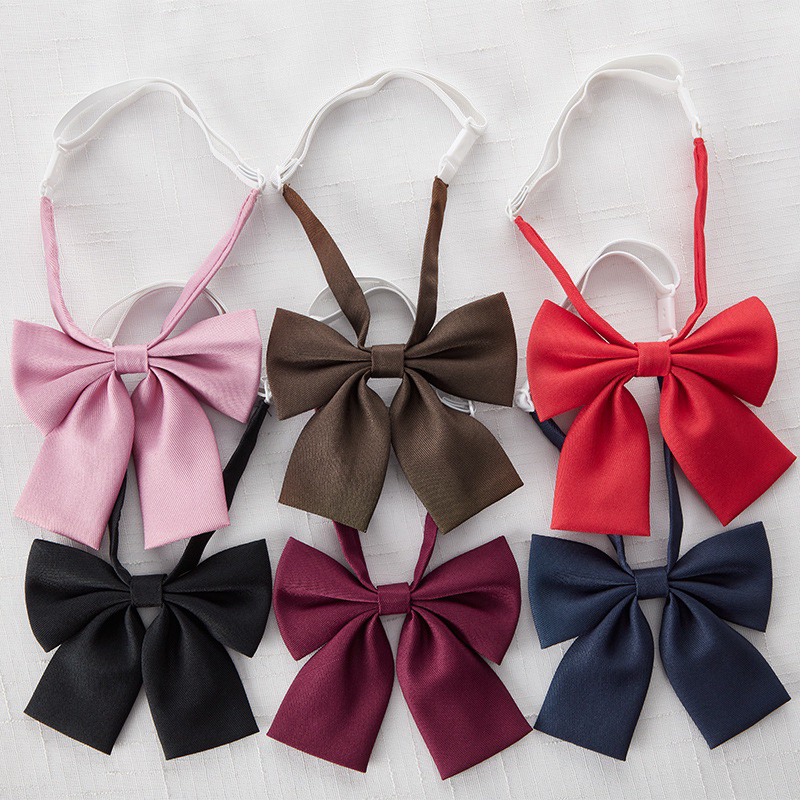 โบว์ไทแฟชั่นนักเรียนญี่ปุ่น *พร้อมส่งจากไทย*