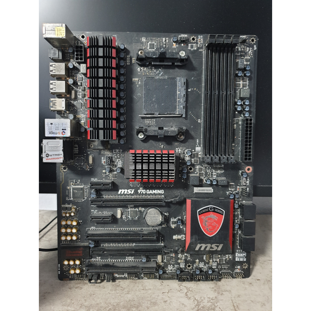 เมนบอร์ด MAINBOARD AM3+ MSI 970 GAMING มือสอง