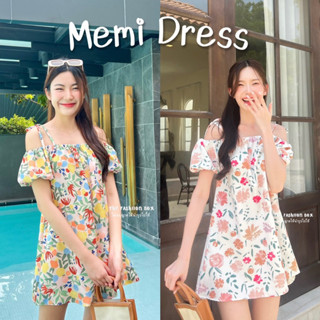 (ใส่โค้ด WKFDGA ลดทันที 45฿) Memi dress เดรสปาดไหล่