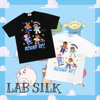 ◕◡◕ LAB SILK ◕◡◕ เสื้อยืด Crop SLIM &amp; Oversize สกรีนลาย Toy Story 👾 ลิมิเต็ดเฉพาะร้านนี้เล้ยย!!