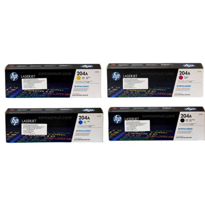 HP (204A) CF510A/CF511/CF512/CF513/BK,C,M,Y Original ของแท้100%
