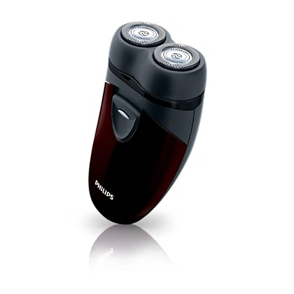 PHILIPS เครื่องโกนหนวด ฟิลลิปส์  PQ206/18 แบบชาร์จใหม่ได้ รุ่น PQ206 เครื่องโกนหนวดแบตเตอรี่ 2AA แบบ