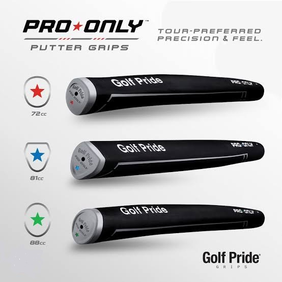 กริบไม้กอล์ฟพัตเตอร์ Golf Grip Putter Golf Pride Pro Only 72 , 81 & 88 CC - Golf Tape Grip อุปกรณ์กีฬากอล์ฟ กริบไม้กอล์ฟ