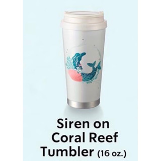 Siren on Coral Reef Tumbler 16 oz Starbucks Thailand