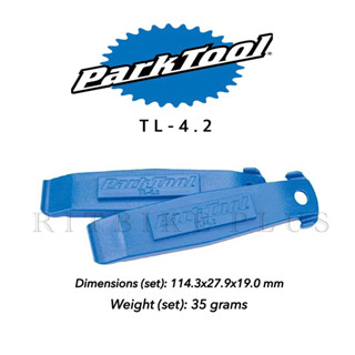 *ของแท้บริษัท*ที่งัดยาง Parktool TL-4.2 (1 ชุดมี 2 ชิ้น) ขนาดใหญ่ใช้งานง่ายขึ้น