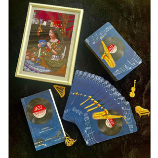 ไพ่ออราเคิล Jazz Inspired Oracle Cards ขอบทอง (ของแท้ 100%) ไพ่ยิปซี, ไพ่ทาโรต์ สินค้าพร้อมส่ง ไพ่แท้, ร้าน Dragon TAROT