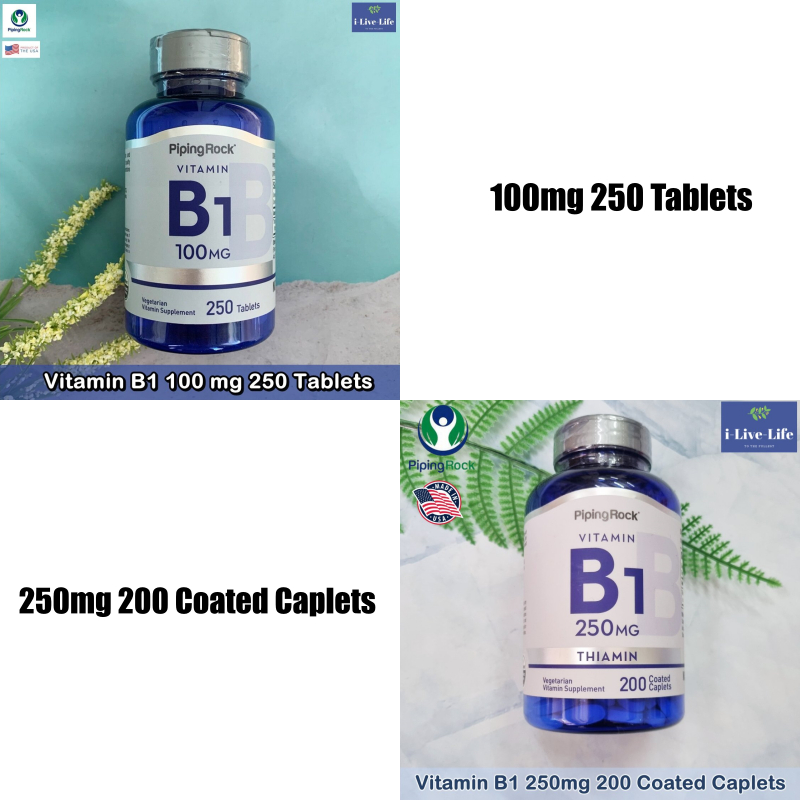 วิตามิน Vitamin B-1 - PipingRock
