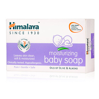 Himalaya Since 1930 Moisturizing Baby Soap 75 g. - สบู่ก้อนสำหรับเด็กและทารก